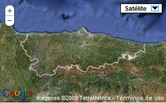 Mapa de Asturias